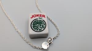 Mahjong Joker Necklace